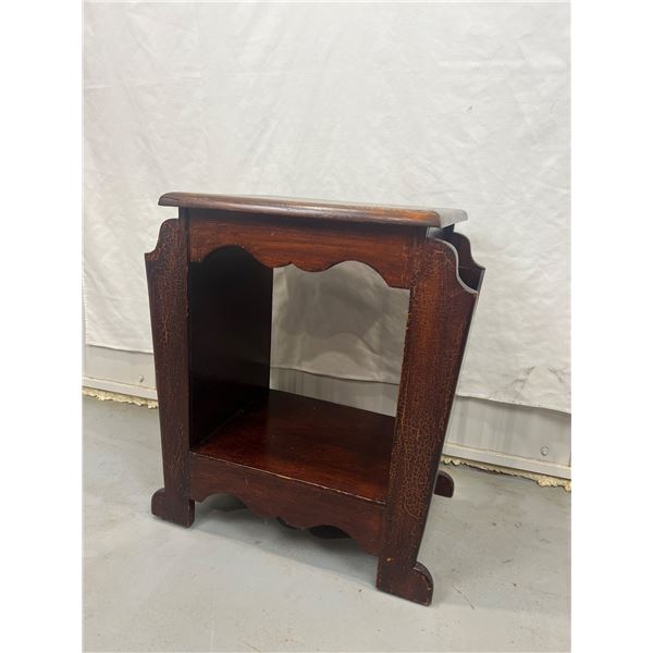 Vintage End Table 14"x17"x24" high