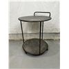 Image 1 : Round table on wheels