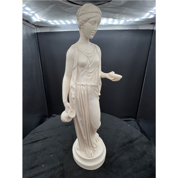 A. Santini Greek Goddess of youth 16" high