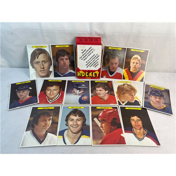 Rare Set Giant Hockey Photos 1981 with Wayne Gretzky