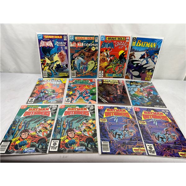 12 Vintage Batman Comics