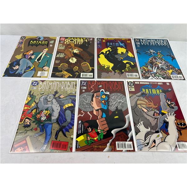 Batman Adventures 8,12,17,20,21,22,23