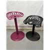 Image 1 : His & Hers Metal Tractor Seats