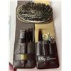 Image 3 : 2 sets of men's grooming sets by Oleg Cassini, men's brush, jack knife, compass