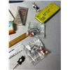 Image 2 : 2 jigsaw puzzles, kids toys, math set, triangle music toy, and more