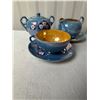 Image 3 : Cheese box priced $1.49, Old rolling pin and bowl, Asian single tea set, and more