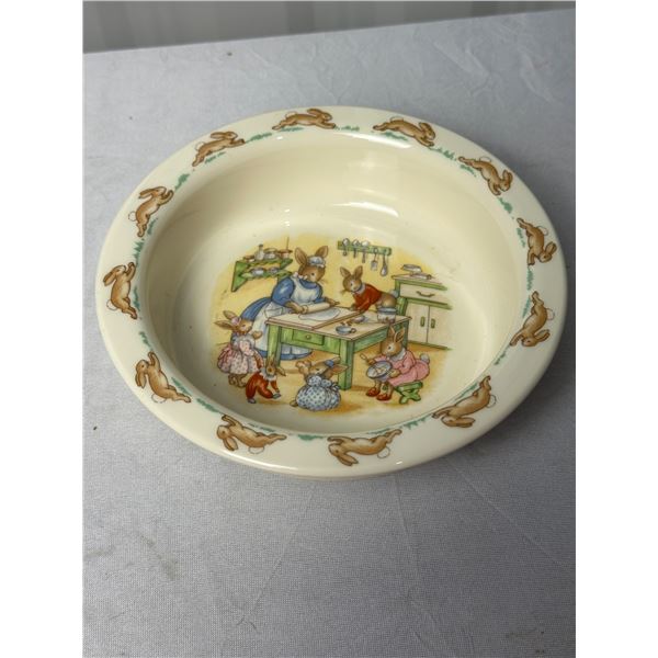 1936 Bunnykins soup/cereal bowl, Fine Bone China