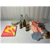 Image 1 : Apothecary Jars(8), Vintage Nylon stockings (new), vintage tins and more