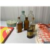 Image 2 : Apothecary Jars(8), Vintage Nylon stockings (new), vintage tins and more
