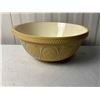 Image 1 : Yellow Mixing Bowl Antique Gripstand TG Green Ltd. Church Gresley. Made in England
