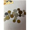 Image 5 : International coins, Carson City silver dollar, shrunken U.S. dollar bill,