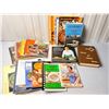 Image 1 : Assorted baker's dozen plus more garnish and cookbooks