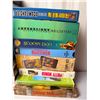 Image 2 : box of family dvd's and VHS tapes