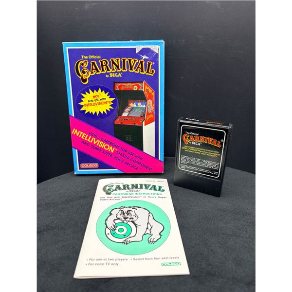 Carnival by Sega Game Cartridge