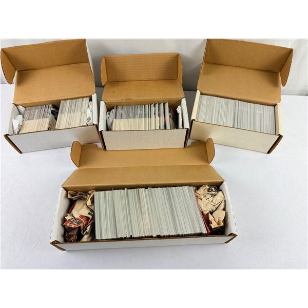 Four Boxes of Parkhurst Hockey Cards