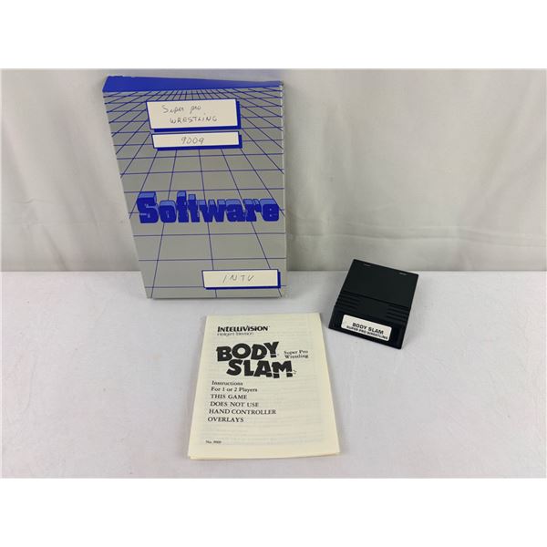 Body Slam Super Pro Wrestling Game Cartridge