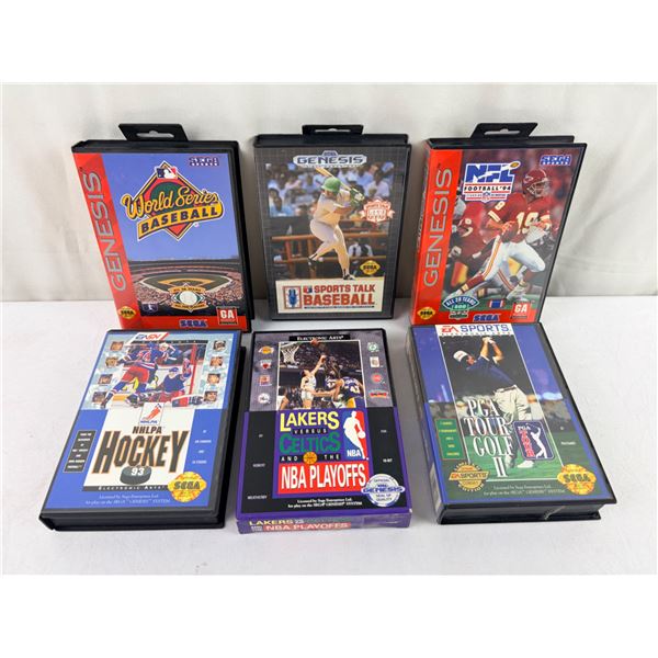 Genesis Sega Game Cartridges