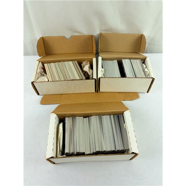 Three Boxes of Baseball Cards