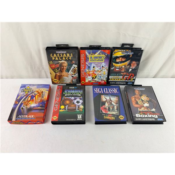 Sega Genesis Game Cartridges