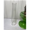 Image 4 : Green Table Oil Lamp with globe