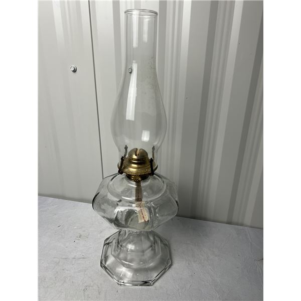 Glass Table Oil Lamp with globe