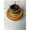Image 2 : Copper base table oil lamp