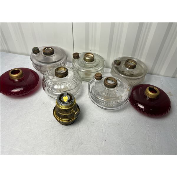 Misc. squat oil lamps