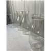 Image 3 : 6 large belly fluted globes