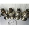 Image 2 : 4 misc. table oil lamps