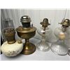 Image 4 : 8 misc. table oil lamps