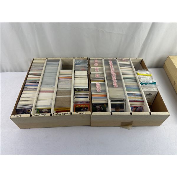 2 Boxes Baseball Cards