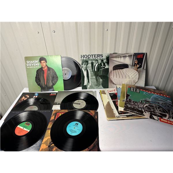 Record Lot of 25  David Bowie,Niel Diamond, Aerosmith, Nazarath,Steve Earl,Elton John