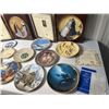 Image 3 : Collectable Plates lot of 13 , Aynsley China, Limogues, Bradford Echange, Disneyland 1970.