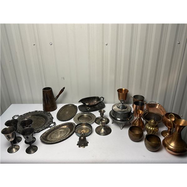 Brass , Copper and Silver lot of 30