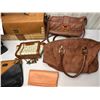 Image 3 : Lot of  6 Purses & 1 Wallet, Michael Kors,Nine West, London Fog,Mat & Nat, Dune,Alex Max, Michaela,