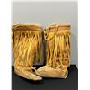 Image 1 : Vintage handcrafted tasseled Moccasins
