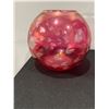 Image 3 : Set of 3 Cranberry Rose Bowls
