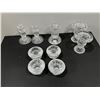 Image 2 : Lot of Crystal Candlesticks