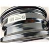 Image 2 : Set of 2 New 15" Gloss Black Steel Wheels/Rims – 4 Bolt Pattern