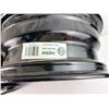 Image 3 : Set of 2 New 15" Gloss Black Steel Wheels/Rims – 4x100 Bolt Pattern