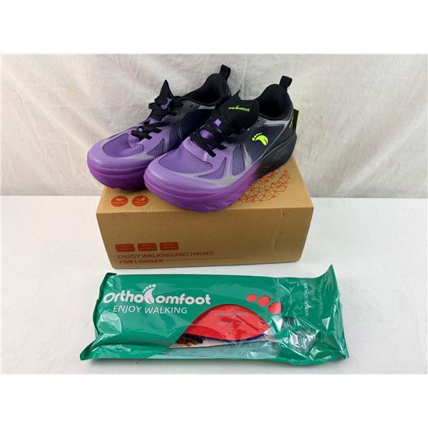 OrthoComfort Size 6 US Diabetic Athletic Shoes – Includes Inserts