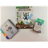 Image 2 : Minecraft Bundle Playing Cards Notebook & Wall Deco Set