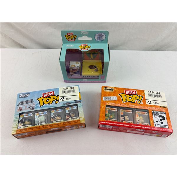 Funko Bitty Pop! Naruto, Dragon Ball Z & Bitty Pop! Stage 3 Figure Lot
