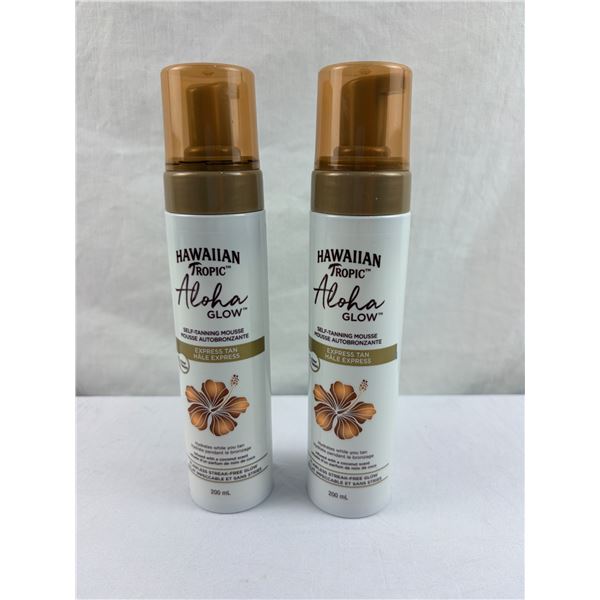 Hawaiian Tropic Aloha Glow Self-Tanning Mousse – Sunless Tan in 1 Hour