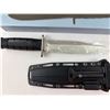 Image 3 : Cold Steel Leatherneck Combat Knife & Bushcraft Rosewood Handle Knife Lot