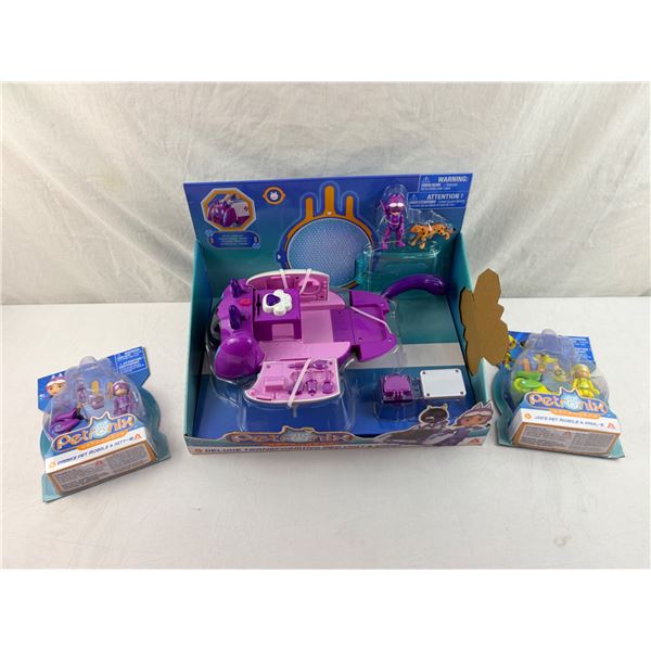 Petronix Defenders Deluxe Transforming Med Unit Lot – Emma & Jia’s Pet Mobiles