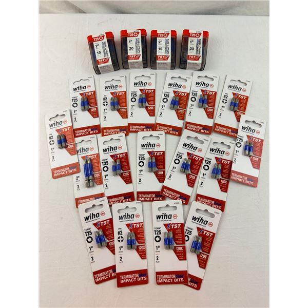 Terminator Blue Impact Driver Bit Set – 51 Total Bits, T25 Included