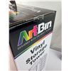 Image 2 : ArtBin Vinyl Storage Case With Black Aluminum Easel