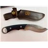 Image 2 : Cold Steel Leatherneck Combat Knife & Bushcraft Rosewood Handle Knife Lot