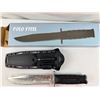 Image 3 : Cold Steel Leatherneck Combat Knife & Bushcraft Rosewood Handle Knife Lot